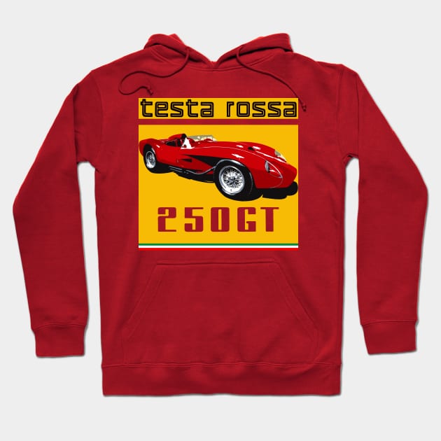 testarossa Hoodie by retroracing